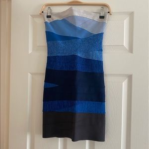 Herve Leger bandage mini dress